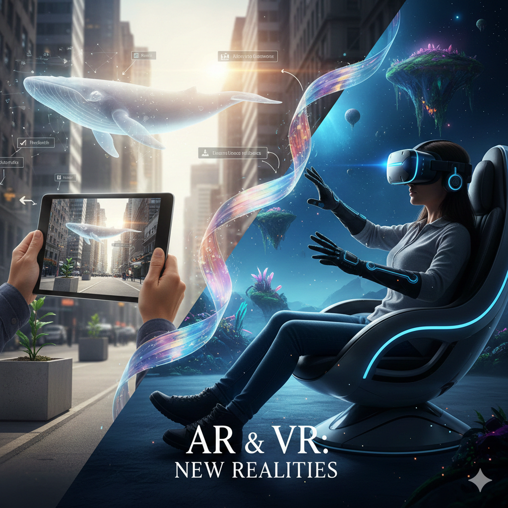 The Concepts of AR and VR