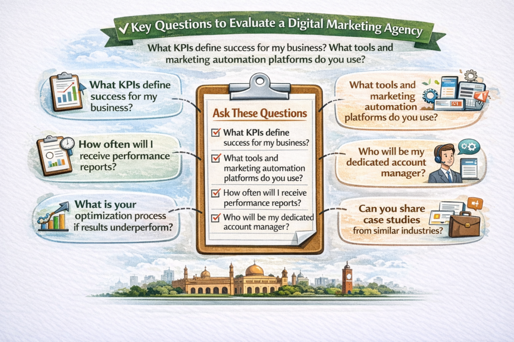 Questions to Ask Before Hiring a Digital Marketing Agency in Lucknow