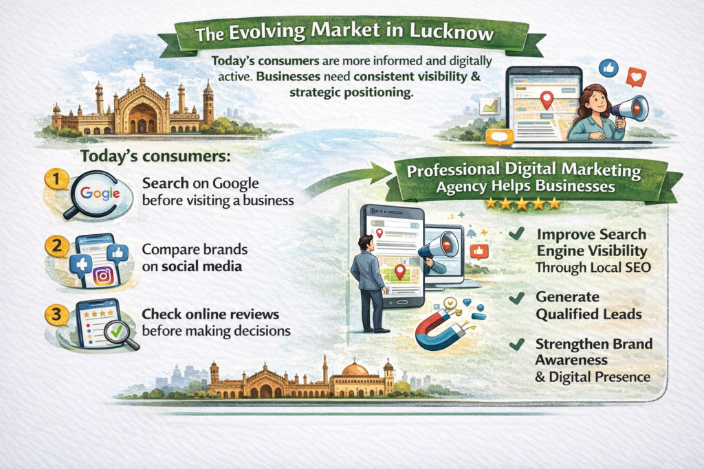 Why Do Businesses in Lucknow Need a Digital Marketing Agency?
