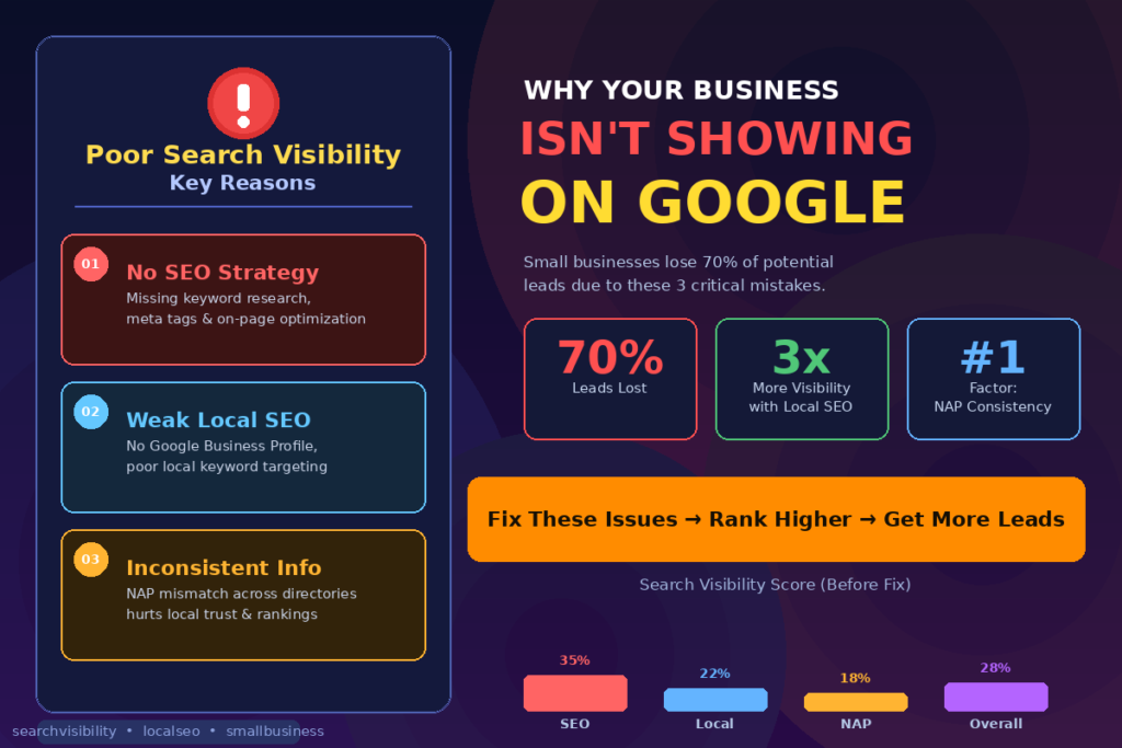 Search Engine Visibility: The Silent Killer of Delhi's Online Leads