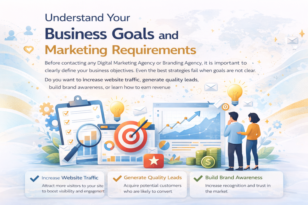 Understand Your Business Goals and Marketing Requirements