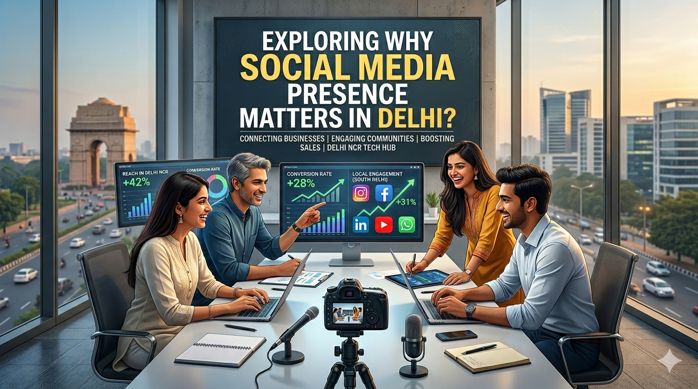 Why Social Media Presence Matters in Delhi