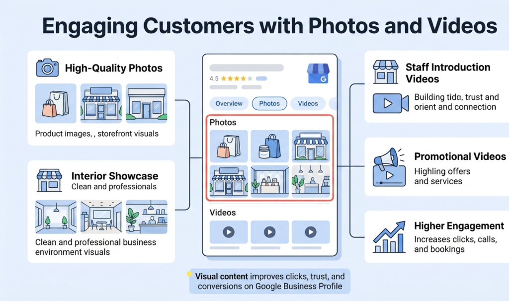 5. Engaging Customers with Photos and Videos