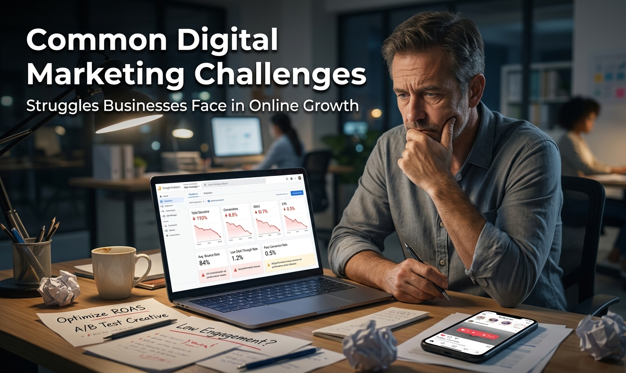 Common Digital Marketing Challenges for Delhi Businesses