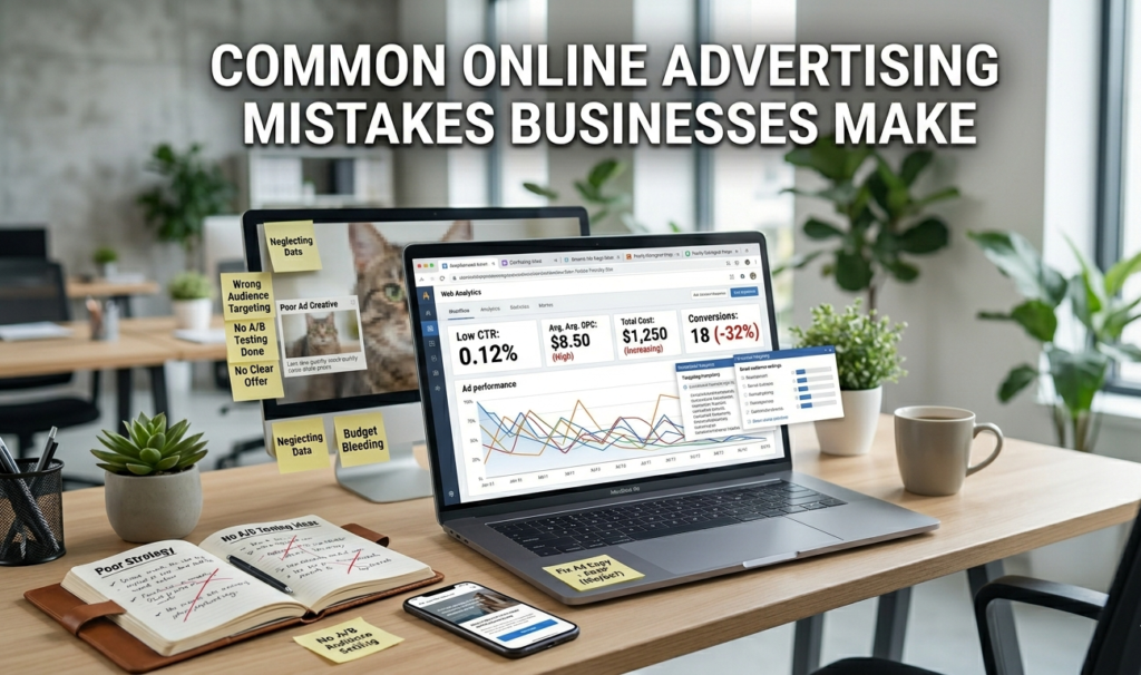 Common Online Advertising Mistakes Businesses Make
