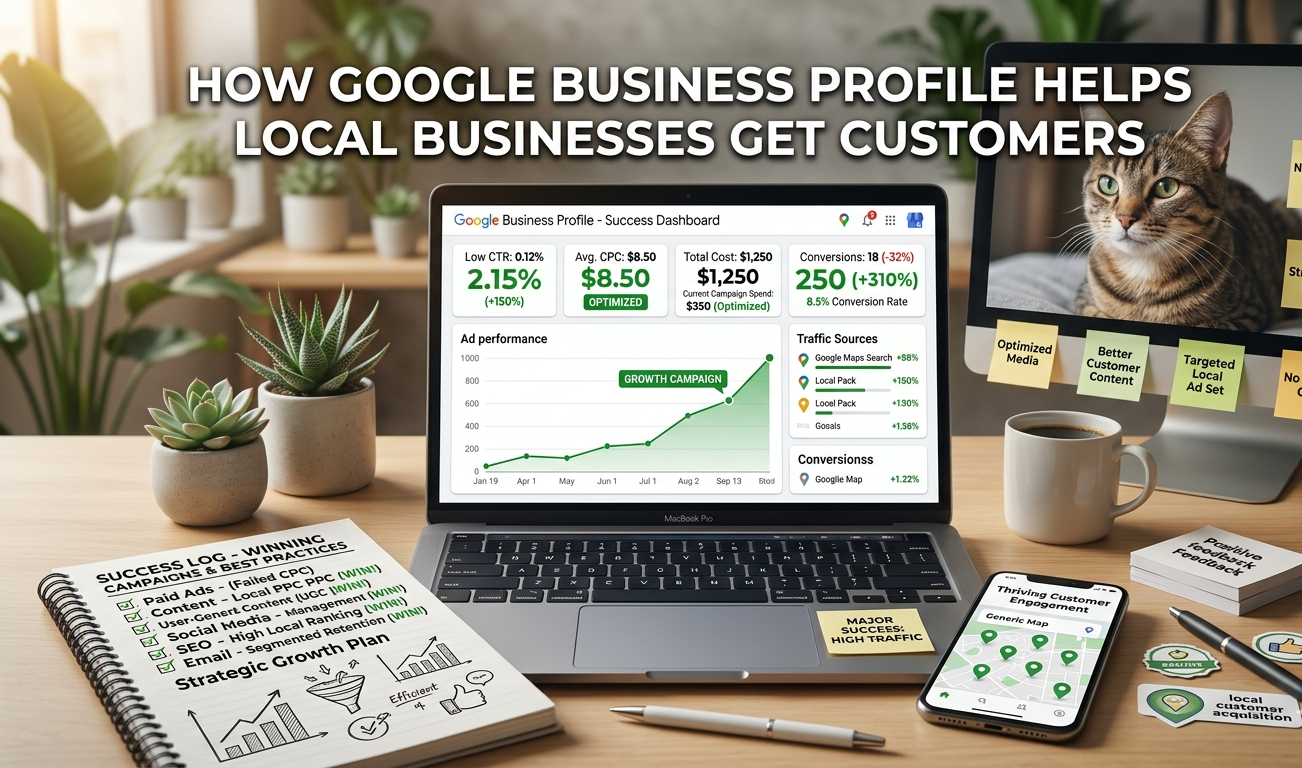 How Google Business Profile Helps Local Businesses in Delhi Get Customers?