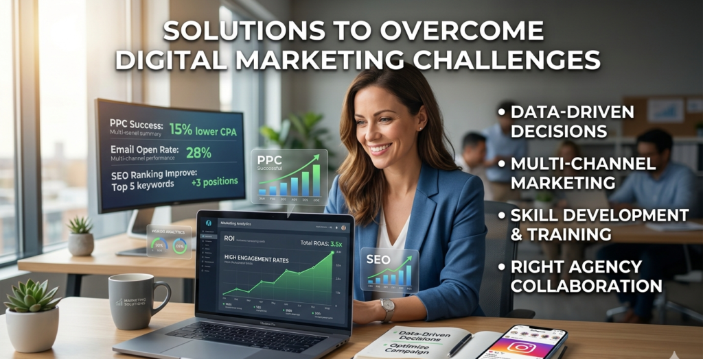 Solutions to Overcome Digital Marketing Challenges