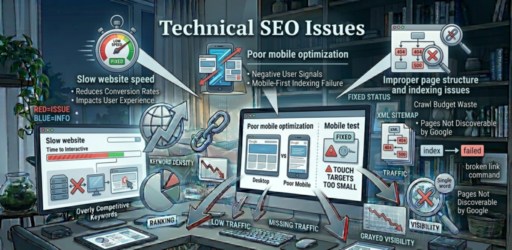 Technical SEO Issues