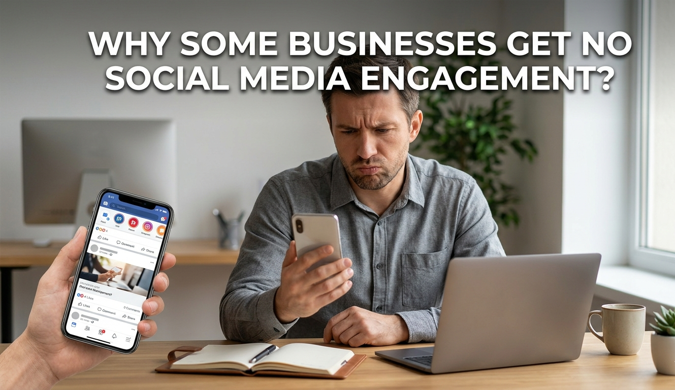 Why Some Businesses in Delhi Get No Social Media Engagement?