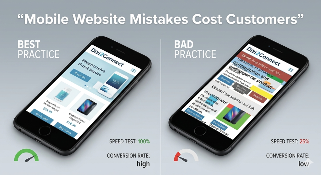 Make website mobile friendly in Delhi