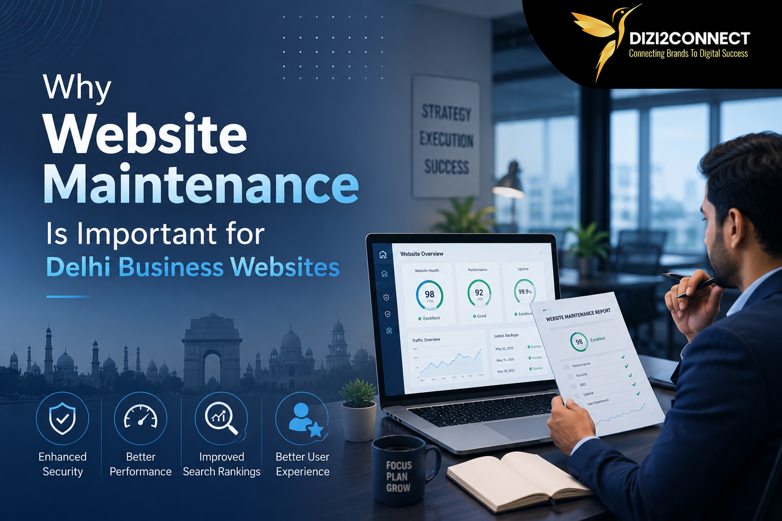 Website maintenance for Delhi businesses