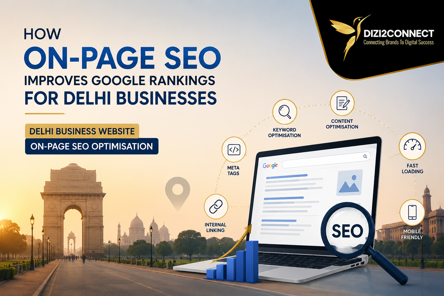 Delhi business website on-page SEO optimisation