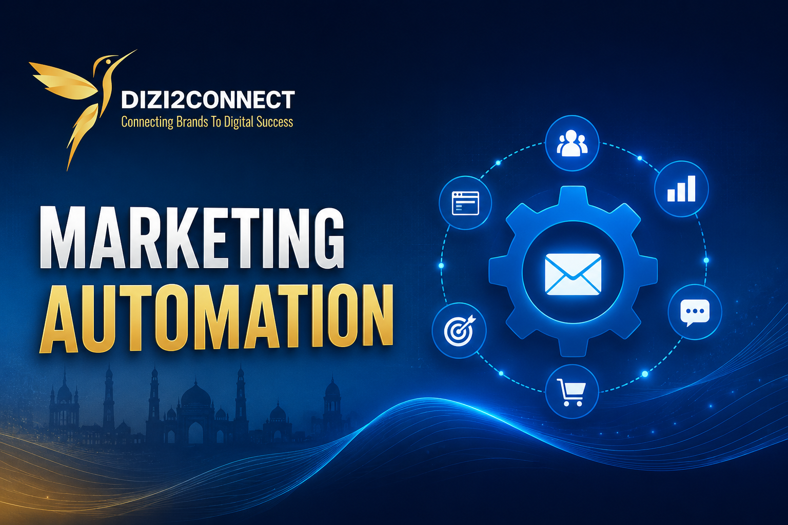 Marketing automation dashboard for Delhi businesses
