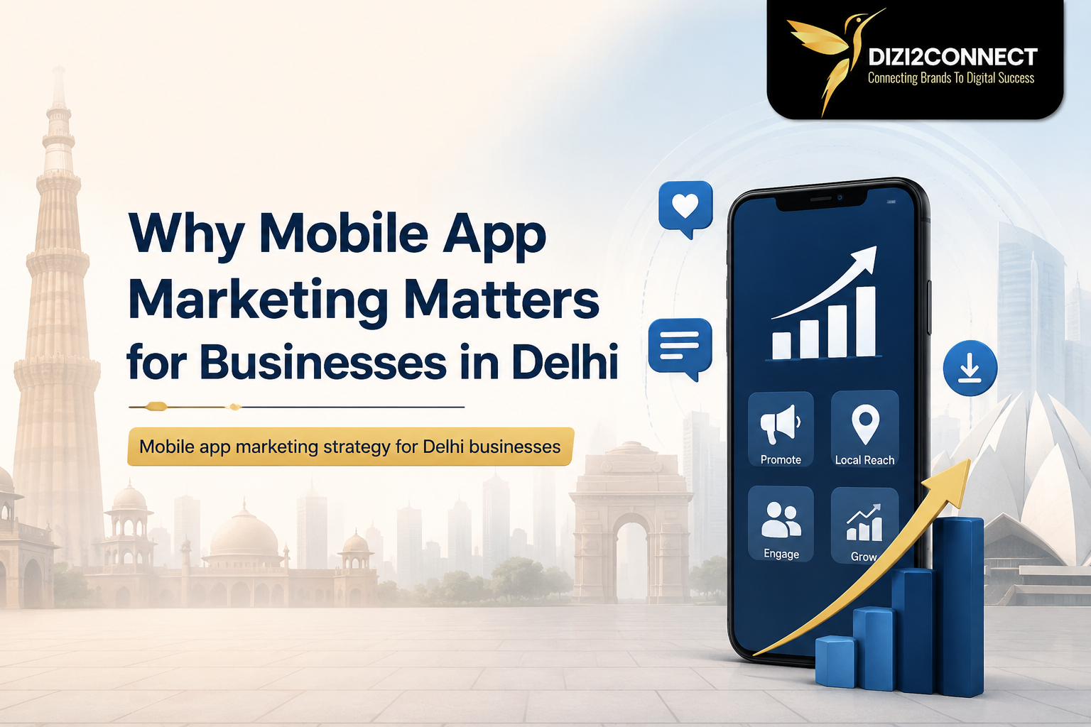 Mobile app marketing strategy for Delhi businesses