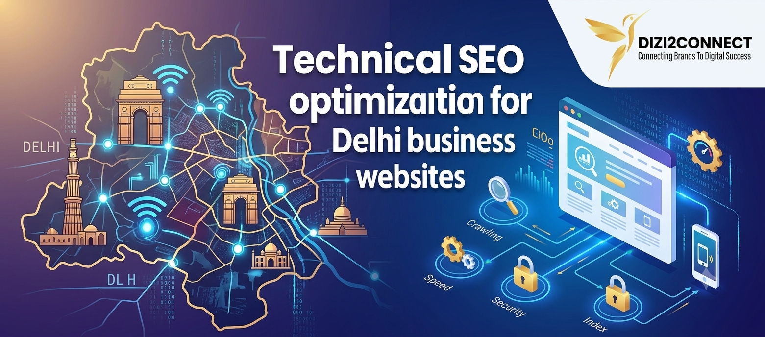 Technical SEO optimisation for Delhi business websites
