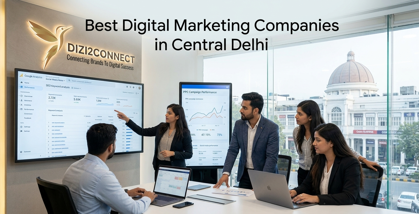 Digital marketing agency in Central Delhi